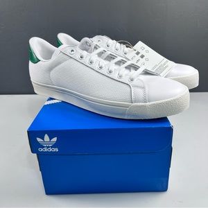 adidas Men's Originals Rod Laver Vintage Sneakers Shoes White Green NEW